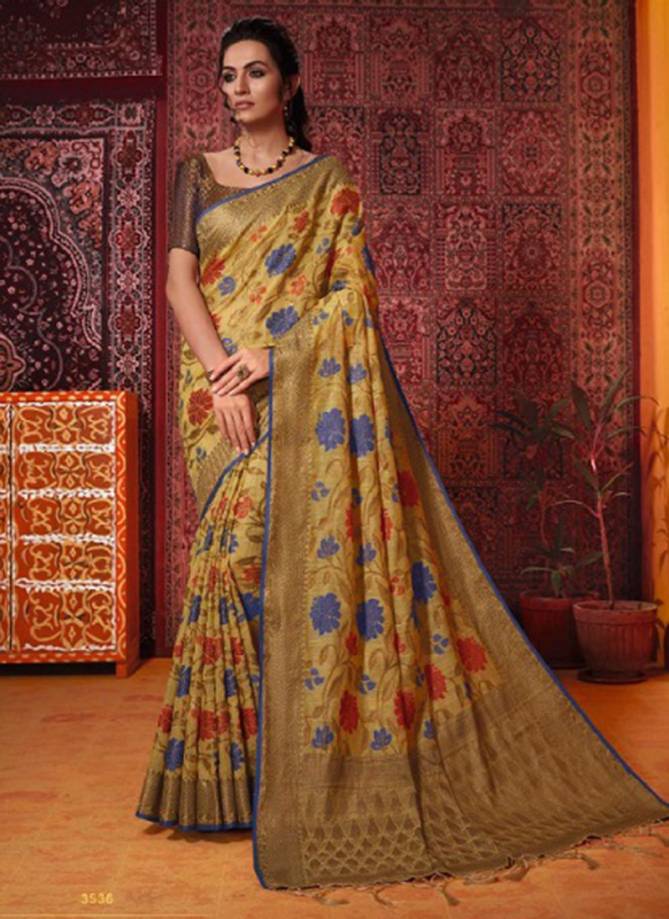 Paridhan Silk Designer Party wear trendy Sarees Collection 3531-3538